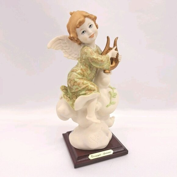 Vintage Guiseppe Armani 7 Inch White Peace Figurine Statue Italy - Picture 3 of 16